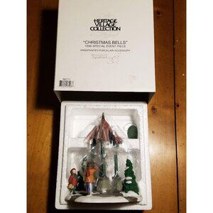 "Christmas Bells" 1996 Special Event Piece #98711 Heritage Village Collection